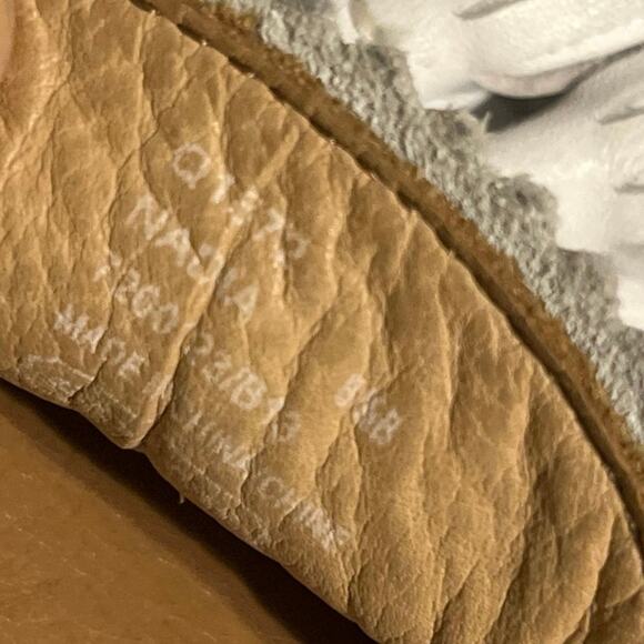 COACH NADIA LOAFER MOCCASIN CHALK WHITE SZ 8.5B PEBBLED LEATHER RUBBER SOLE - Picture 8 of 8